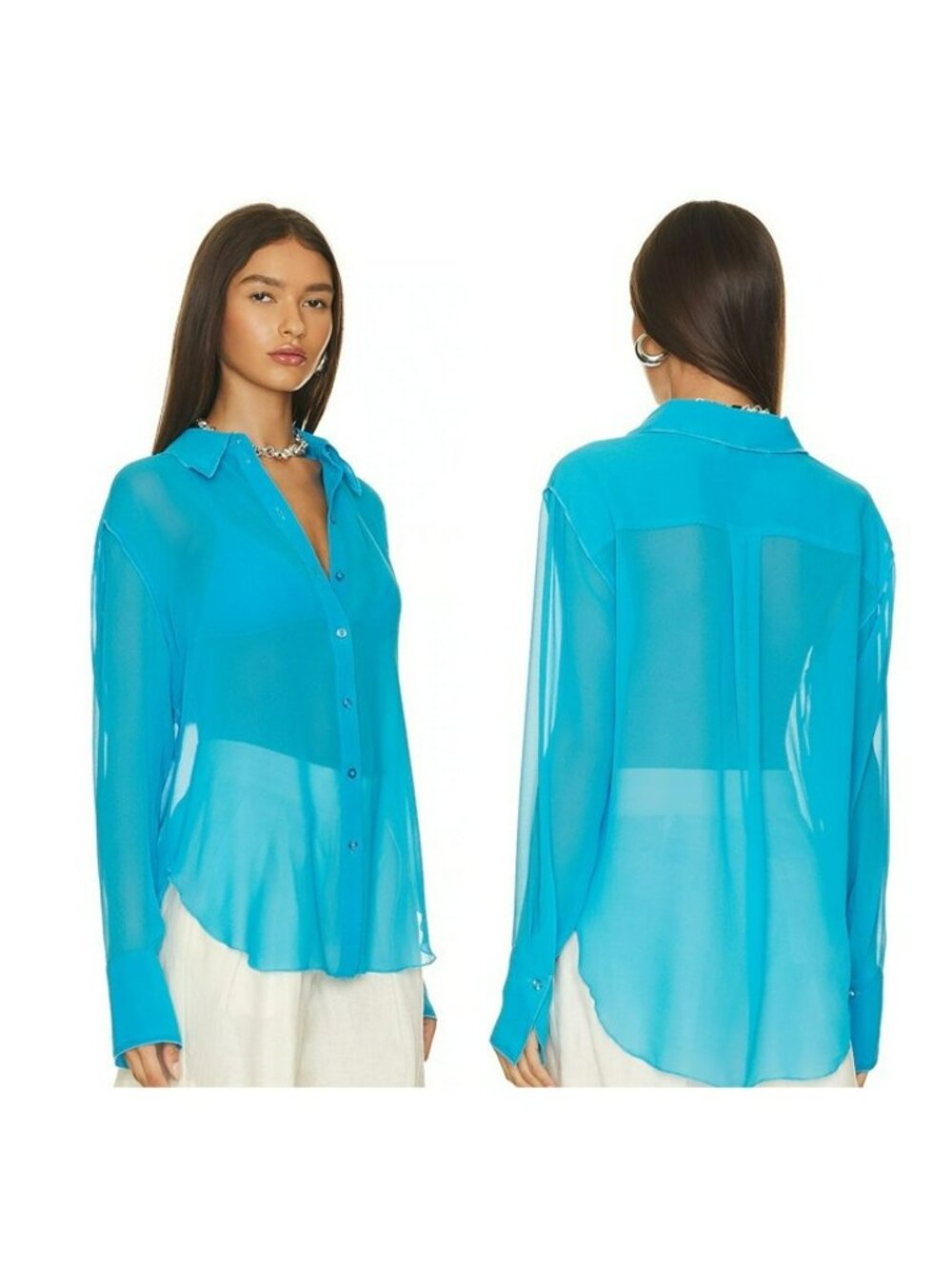 L'Academie Lenae Shirt - Baltic Blue